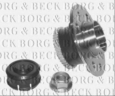 BORG & BECK bwk987 -  Комплект подшипника ступицы колеса